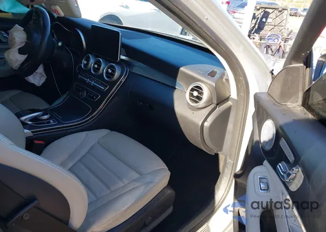 2017 Mercedes-Benz C 300 from USA, damaged, VIN WDDWF4JB3HR251124